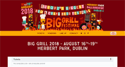 Desktop Screenshot of biggrillfestival.com